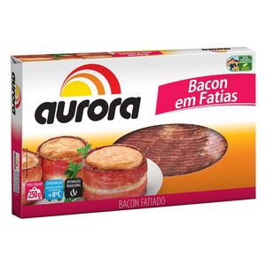 Bacon Resfriado Fatiado Aurora 250g