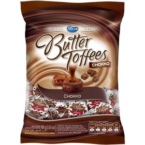 Bala de Caramelo Sabor Chokko Butter Toffees 100g