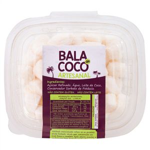 Bala de Coco Natural Grandeza 225G