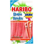 Bala-Sticks-Sabor-Morango-Acido-Haribo-80g
