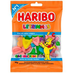 Balas de Gelatina Letrinhas Haribo 90g