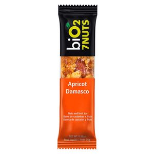 Barra de Cereais 7 Castanhas e Damasco BiO2 25g