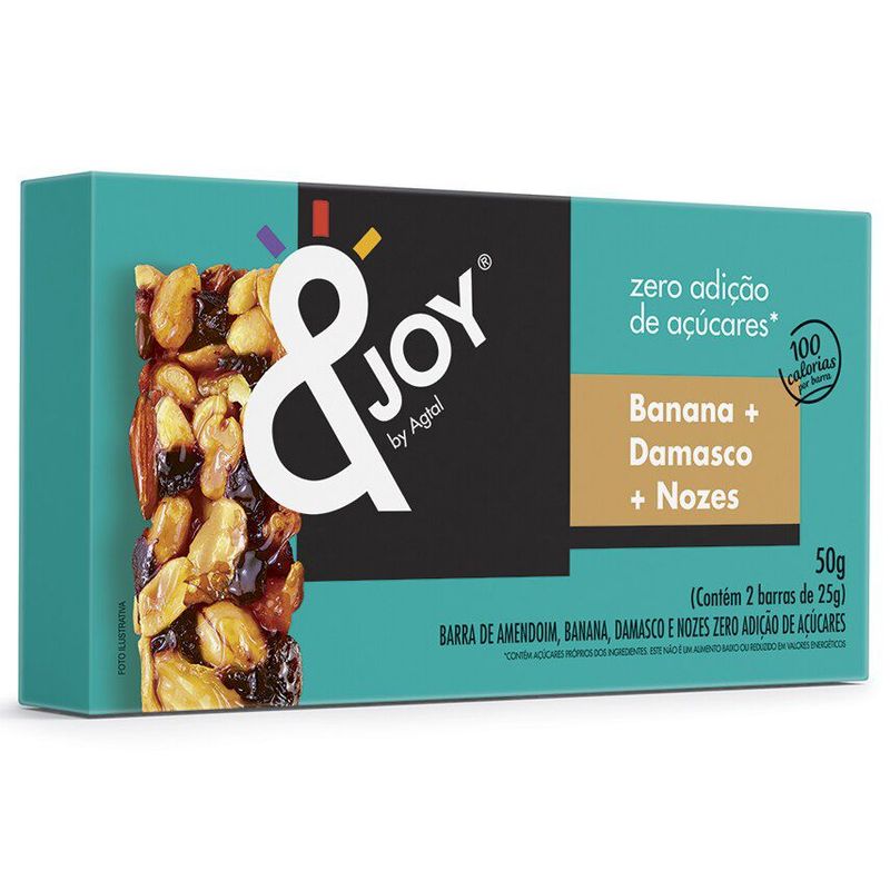 Barra-de-Cereal-Banana-Damasco-E-Nozes-Zero-Acucar-Joy-Agtal-50g-Com-2-Unidades