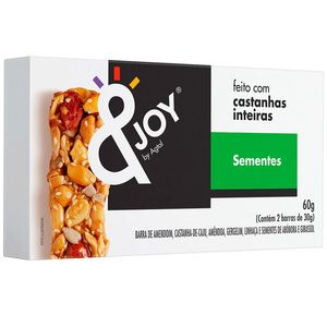 Barra de Grãos Mixed Nuts Sementes Agtal 60g com 2 unidades
