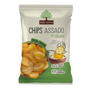 Batata Chips Rústica Sour Cream Mãe Terra 70g