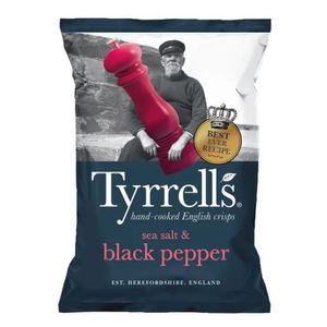 Batata com Pimenta do Reino Tyrrells 100g