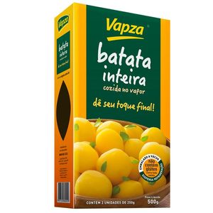 Batata Inteira Cozida no Vapor Vapza 500g