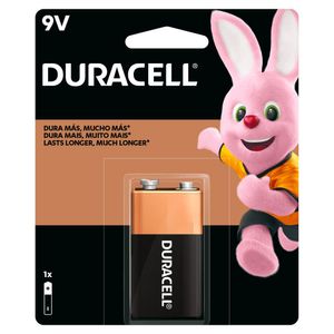 Bateria Alcalina Duracell 9V