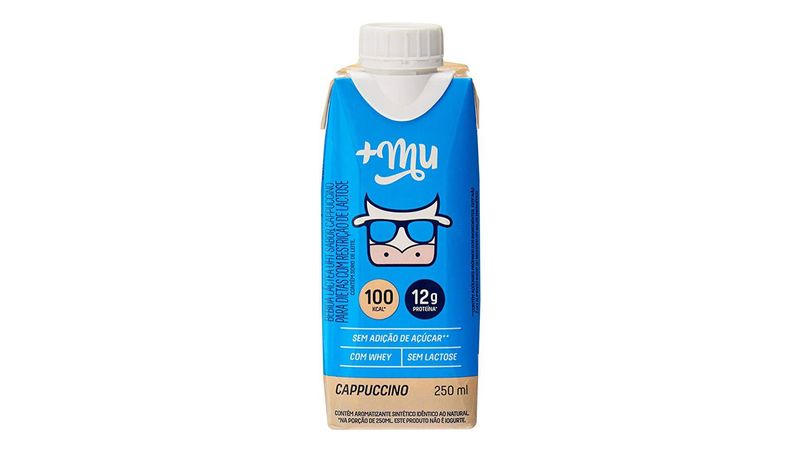 Bebida Láctea Cappuccino +Mu 250ml | Mambo Supermercado São Paulo