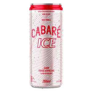 Bebida Mista Alcoólica Gaseificada Frutas Vermelhas Ice Cabaré 269ml