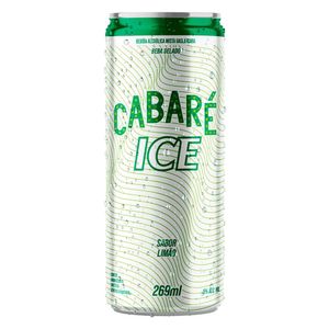Bebida Mista Alcoólica Gaseificada Limão Ice Cabaré 269ml