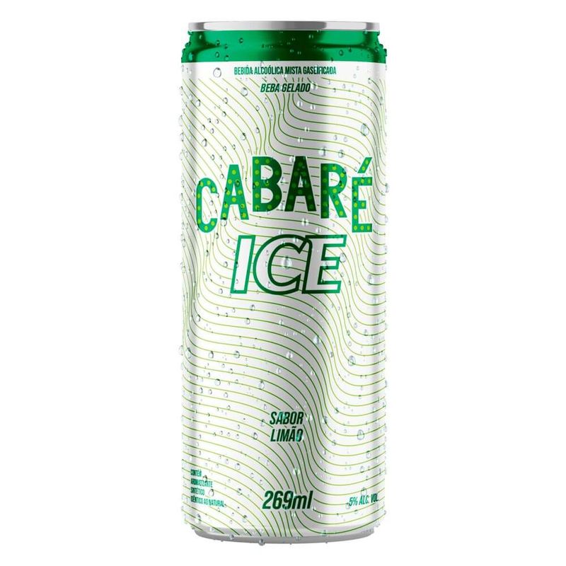 Bebida Mista Alcoólica Gaseificada Limão Ice Cabaré 269ml Mambo Supermercado São Paulo Mambo 2920