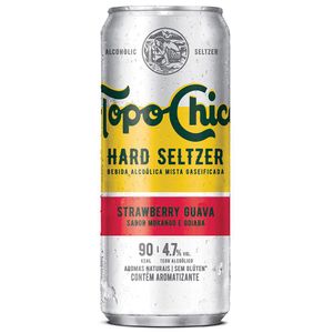 Bebida Mista Morango e Goiaba Hard Selter Topo Chico 310ml