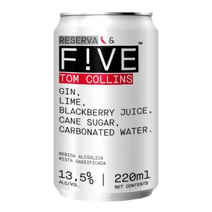 Bebida Mista Tom Collins Five Drinks 220ml