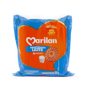 Biscoito Amanteigado Leite Marilan 280g