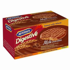 Biscoito Chocolate ao Leite Digestive McVities 200g