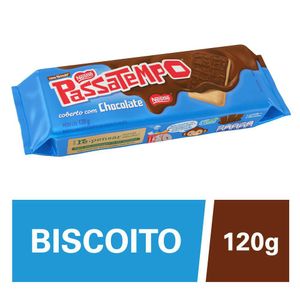 Biscoito Coberto com Chocolate Passatempo Nestlé 120g
