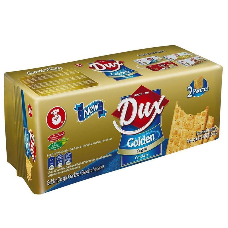 Biscoito-Cracker-Dux-Golden-Pacote-294g