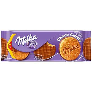 Biscoito de Chocolate Choco Graíns Milka 126g