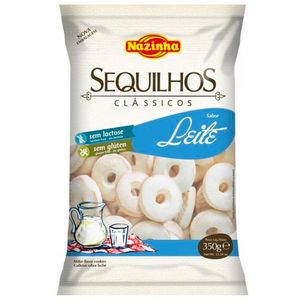 Biscoito de Leite Zero Lactose Nazinha 350g