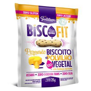 Biscoito de Polvilho Vegano Parmesão BiscoFIT Santulana 25g