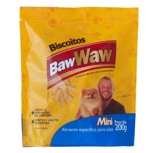 Biscoito Mini para Cães Baw Waw 200g