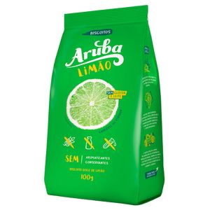 Biscoito de Limão Sem Glúten Aruba 100g