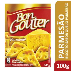 Biscoito Salgado Parmesão Bon Gouter 100g