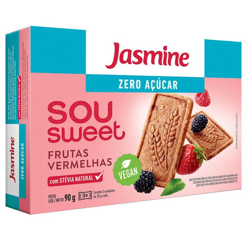 Biscoito-Sou-Sweet-Frutas-Vermelhas-Zero-Jasmine-90g