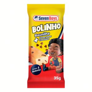 Bolinho Baunilha com Gotas de Chocolate Seven Boys 35g