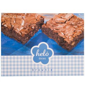 Bolo Brownie Helô Doces 500g