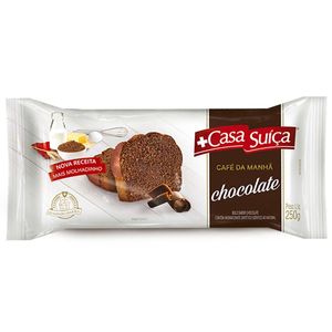 Bolo de Chocolate Café da Manhã Casa Suiça 250g