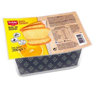 Bolo de Laranja Sem Glúten Schar 200g