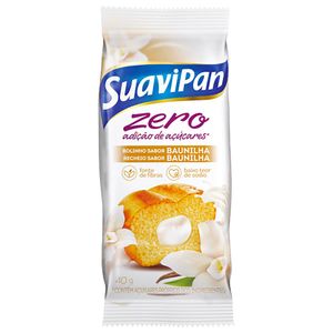Bolo Zero de Baunilha Suavipan 40g
