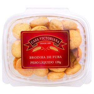 Broinha de Fubá Casa Victoriana 120g