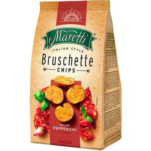 Bruschetta sabor Salami Pepperoni Maretti 90g