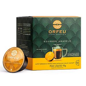 Cápsula de Café Bourbon Amarelo Orfeu 50g com 10 Unidades