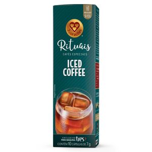 Cápsula de Café Iced Coffee Rituais 3 Corações 70g com 10 Unidades