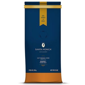 Café Torrado e Moído Gourmet Santa Mônica 250g