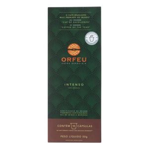 Cápsula de Café Intenso Orfeu 50g com 10 Unidades