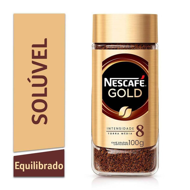 Cafe-Soluvel-Gold-Equilibrado-Nescafe-100g