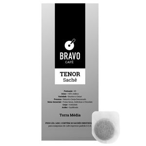 Café Torrado e Moído Tenor Bravo com 20 Sachês