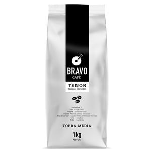 Café em Grãos Tenor Torra Média Bravo 1kg