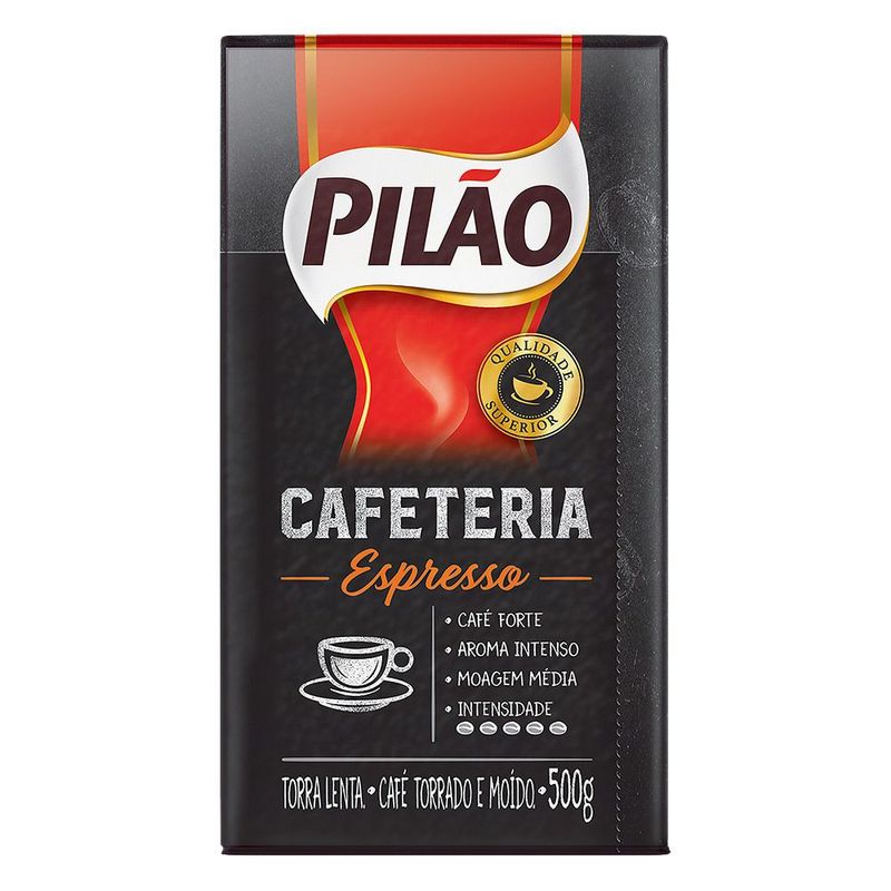 Cafe-Torrado-E-Moido-A-Vacuo-Espresso-Pilao-Cafeteria-Pacote-500g