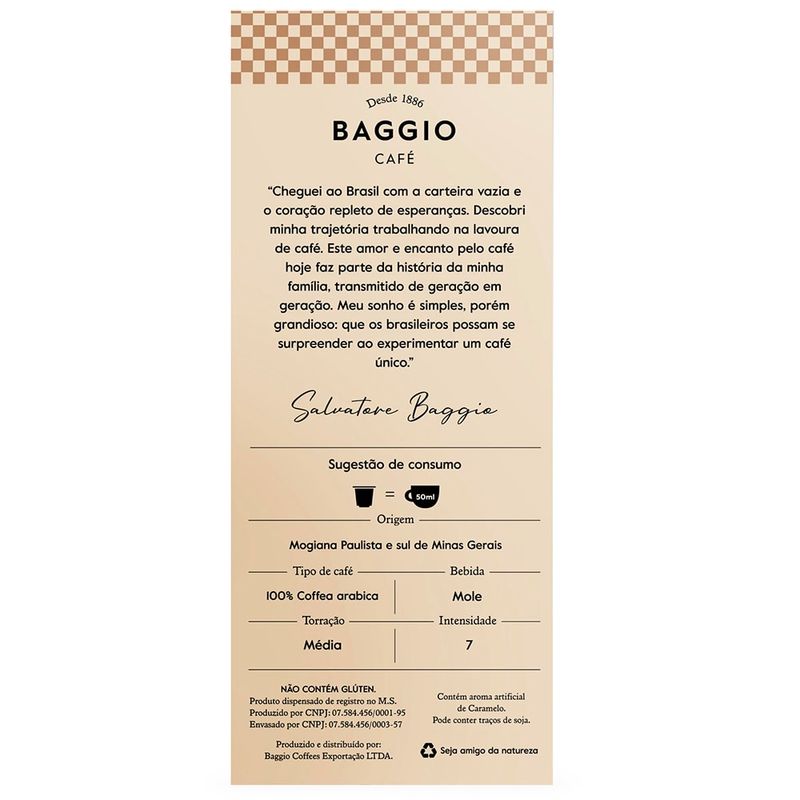 Cafe-Torrado-E-Moido-Sabor-Caramelo-Baggio-10-Capsulas-50g