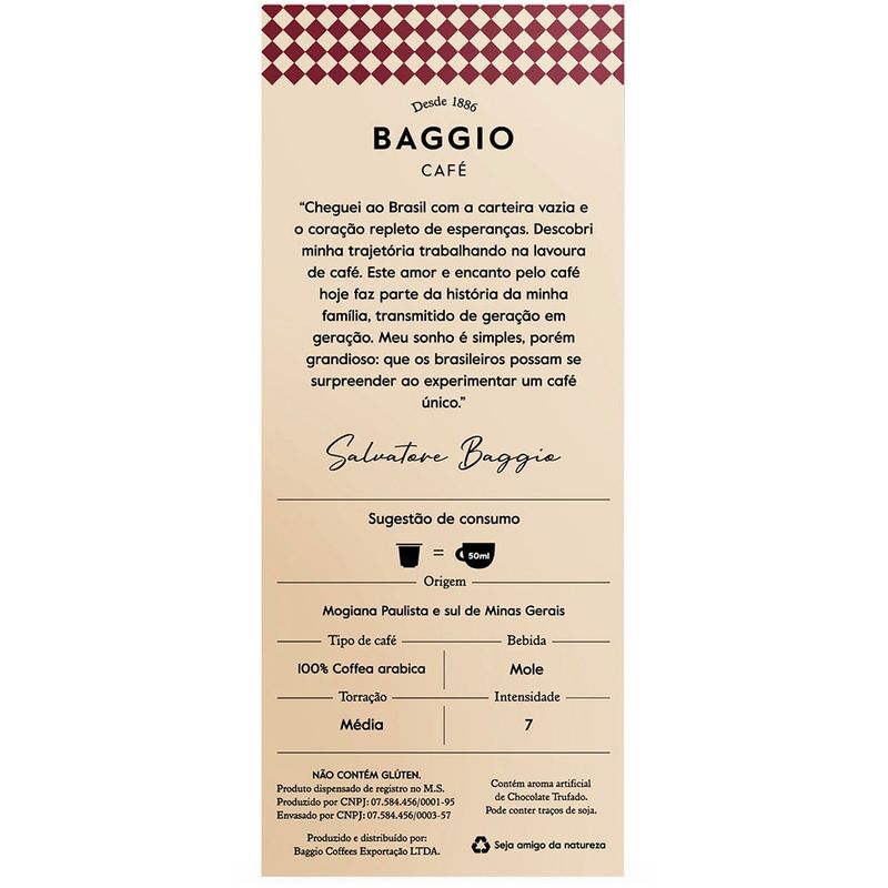 Cafe-Torrado-E-Moido-Sabor-Chocolate-Trufado-Baggio-10-Capsulas-50g