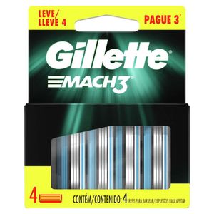 Carga Mach3  Leve 4 Pague 3 Gillette