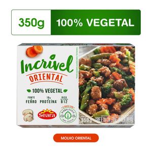 Carne 100% Vegetal com Molho Oriental Incrível Seara 350g