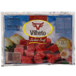 Carne Seca Traseiro em Cubos Vilheto 500g