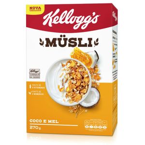 Cereal de Coco e Mel Musli Kellogg's 270g